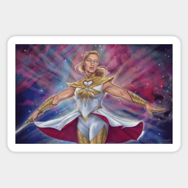 She-ra in Space Sticker by AlanaReneArt